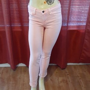 Joe's Jeans Pink Ankle Cropped Pants